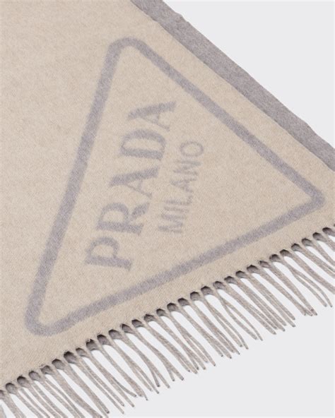 prada throw|Albino/grey Double Cashmere Throw .